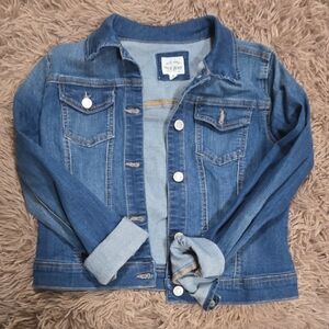 womens crop Denim Jacket